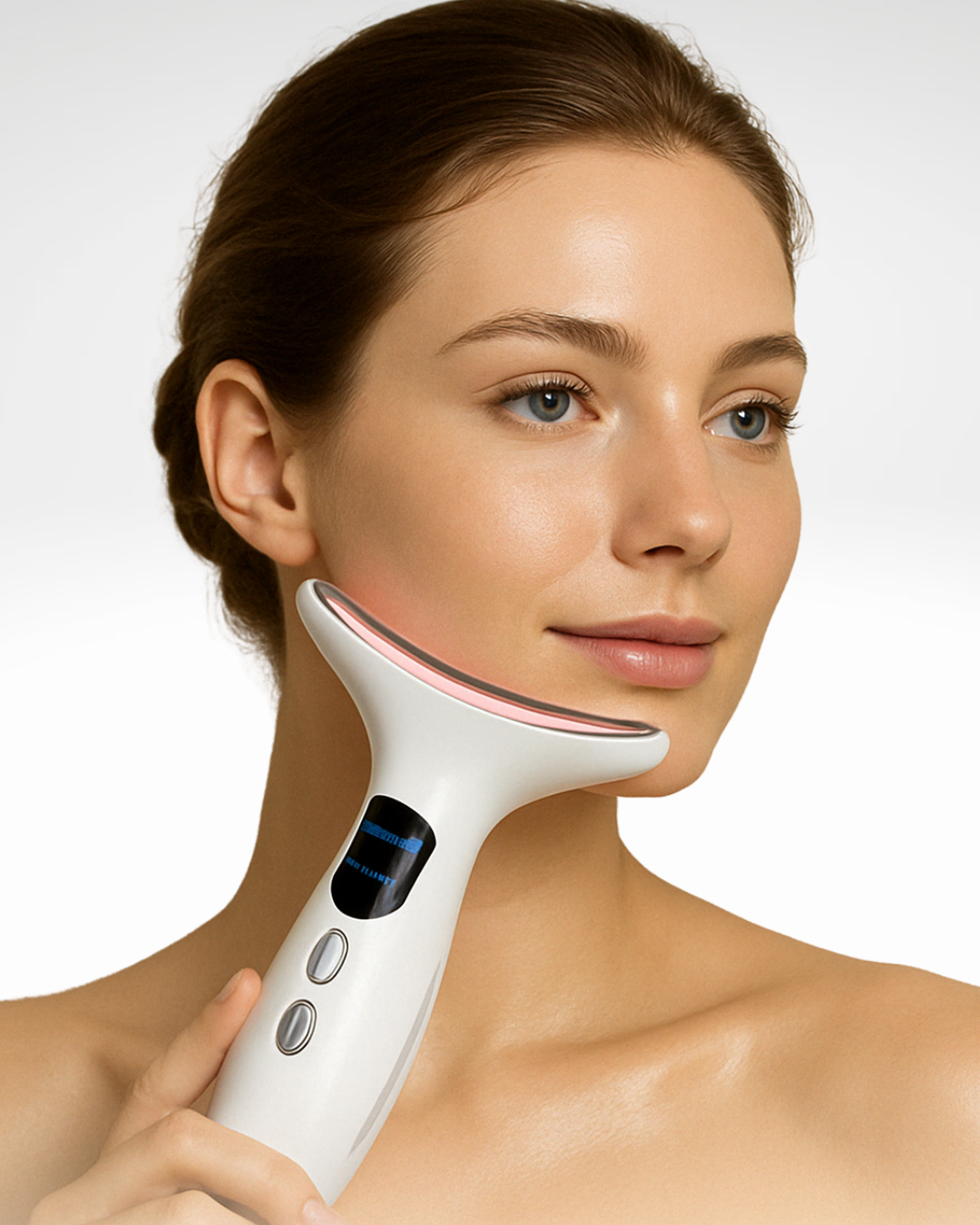 Neck & Face Lifting Massager – Double Chin Remover & Anti-Wrinkle LED Therapy