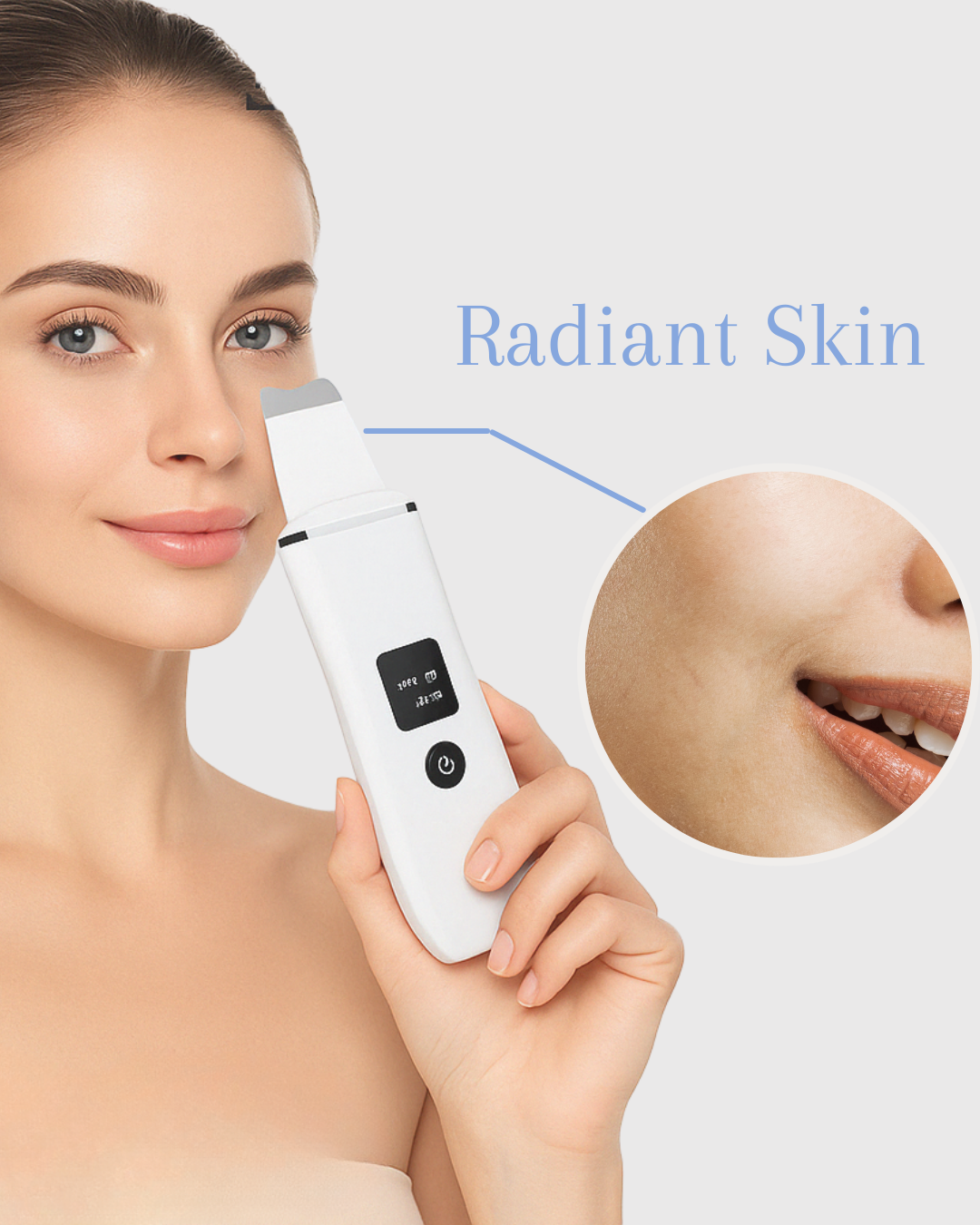 Ultrasonic Skin Care Device – Cleanse, Rejuvenate & Lift for Radiant Skin